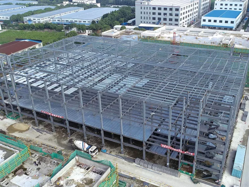Gudang struktur baja prefabrikasi yang ramah lingkungan