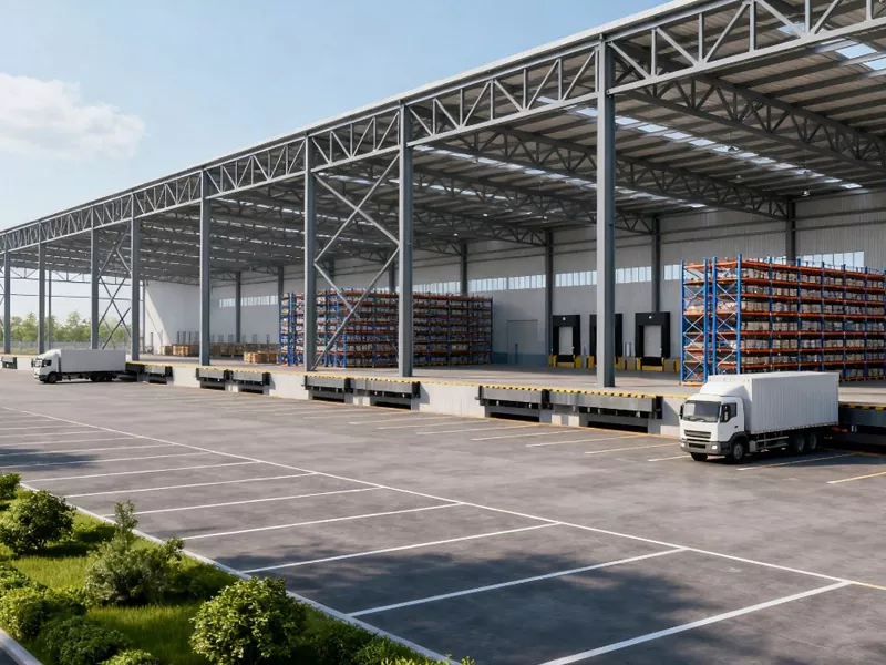 Gedung Pusat Distribusi Struktur Baja